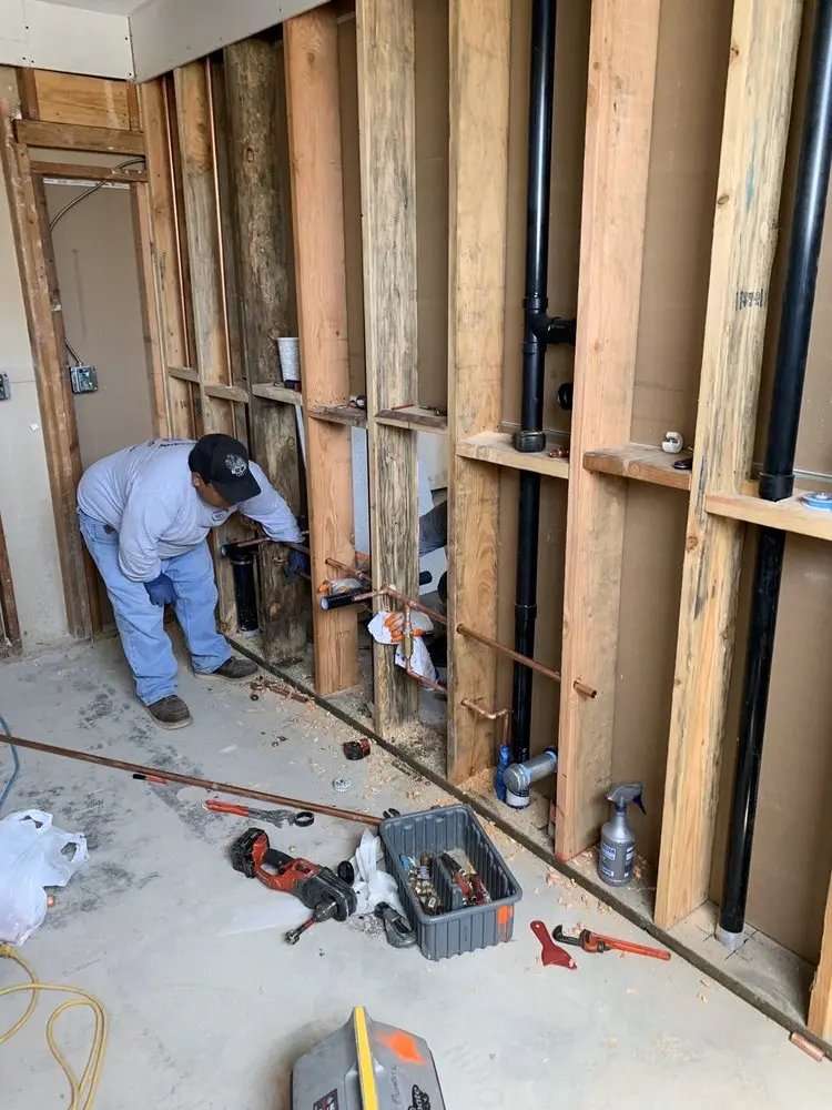 Commercial rough-in plumbing for Gas Line Repair in Lake Catherine